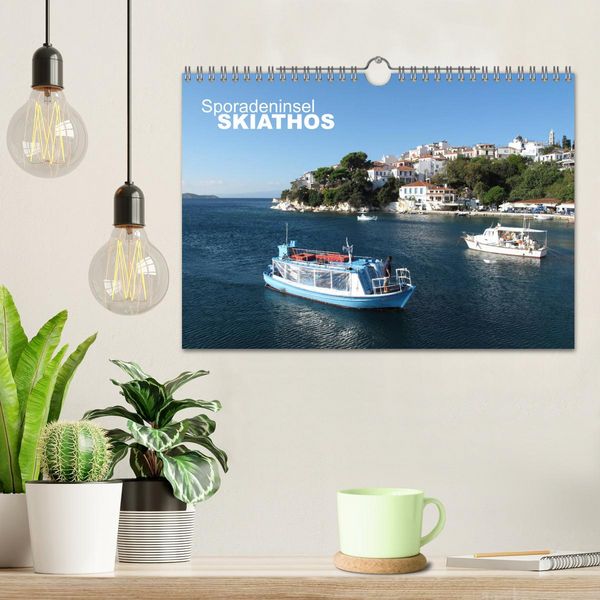 Produktbild: Sporadeninsel Skiathos (Wandkalender 2026 DIN A4 quer), CALVENDO Monatskalender