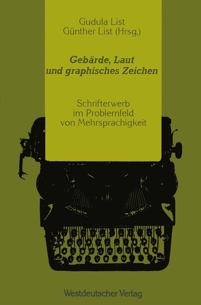 Produktbild: Geb&auml;rde, Laut und graphisches Zeichen