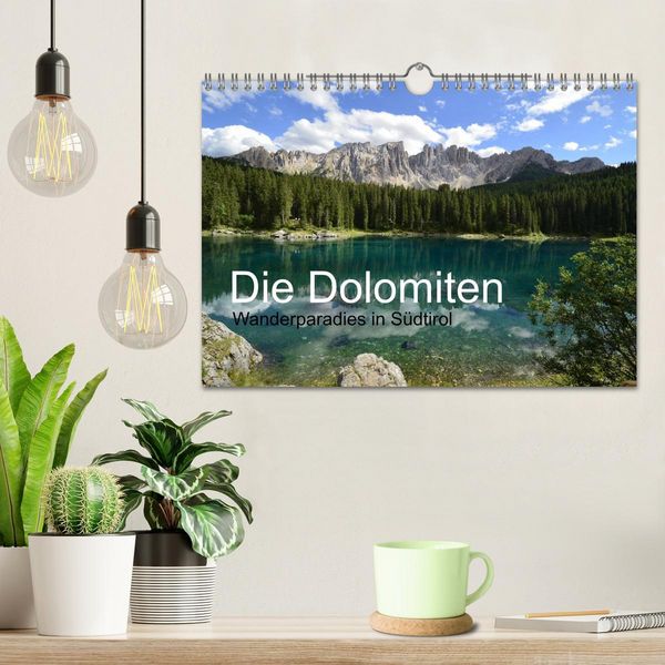 Produktbild: Die Dolomiten &ndash; Wanderparadies in S&uuml;dtirol (Wandkalender 2026 DIN A4 quer), CALVENDO Monatskalender
