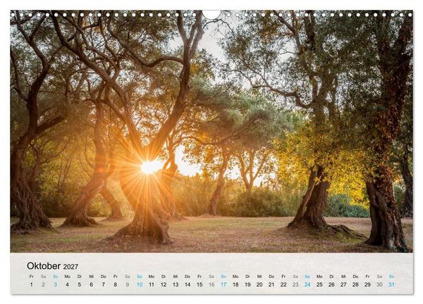 Produktbild: Insel Korfu - Trauminsel im Ionischen Meer (Wandkalender 2027 DIN A3 quer), CALVENDO Monatskalender