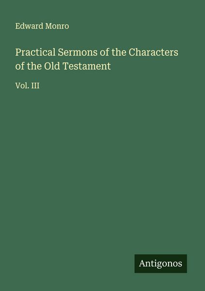 Produktbild: Practical Sermons of the Characters of the Old Testament