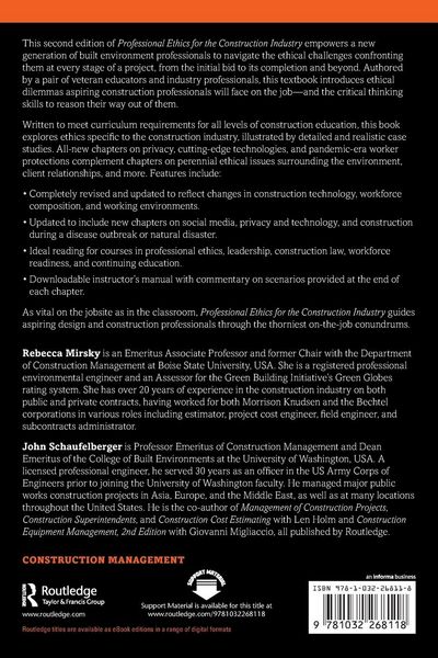 Produktbild: Professional Ethics for the Construction Industry