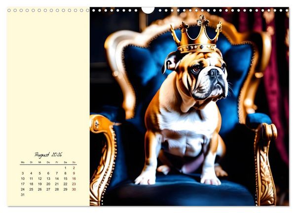 Produktbild: Gut beh&uuml;tete Hunde (Wandkalender 2026 DIN A3 quer), CALVENDO Monatskalender