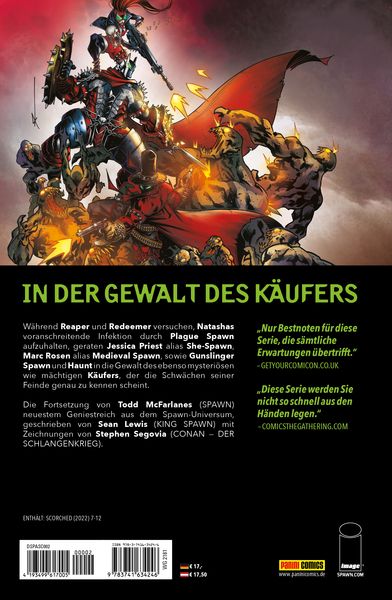 Produktbild: Scorched (aus dem Spawn-Universum)