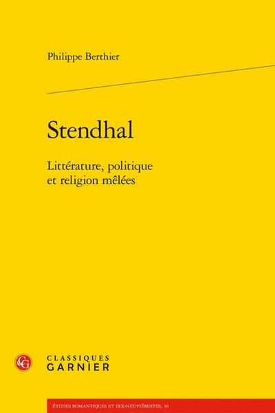 Produktbild: Stendhal : Litterature, Politique et Religion Melees
