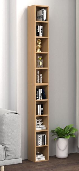 Produktbild: Holz CD DVD Stand Aufbewahrung Deko Regal Megosa S