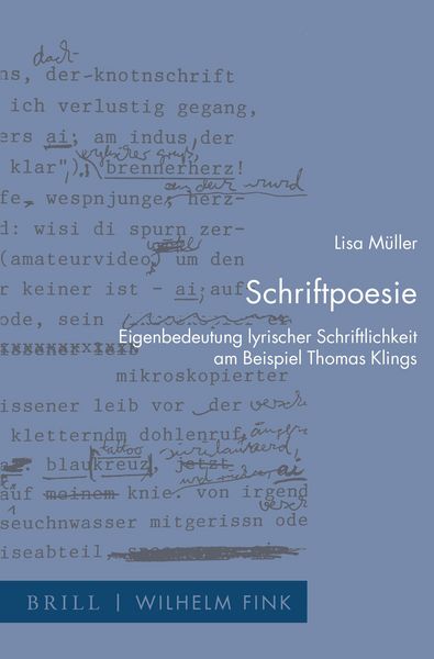 Produktbild: Schriftpoesie