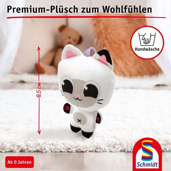 Produktbild: Gabby's Dollhouse, Panda Pf&ouml;tchen, 8,5 cm, Anh&auml;nger