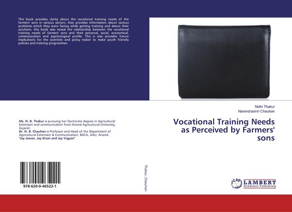 Produktbild: Vocational Training Needs as Perceived by Farmers' sons