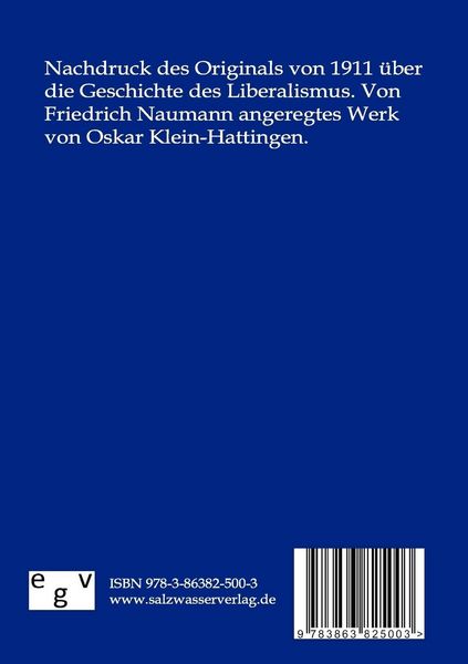 Produktbild: Geschichte des deutschen Liberalismus