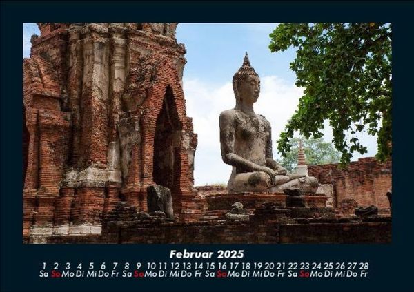 Produktbild: Tempel unserer Erde 2025 Fotokalender DIN A5