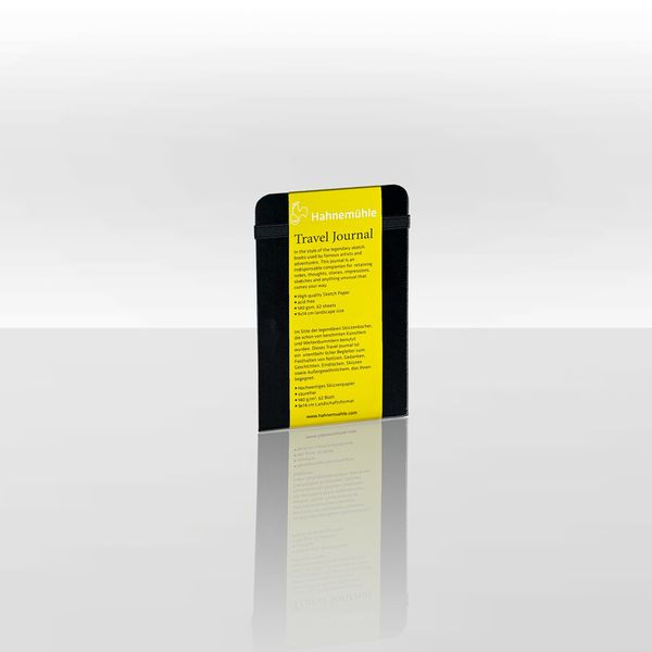 Produktbild: Hahnem&uuml;hle Papier Travel Journal, 9 x 14 cm Querformat, 140 g/m&sup2;