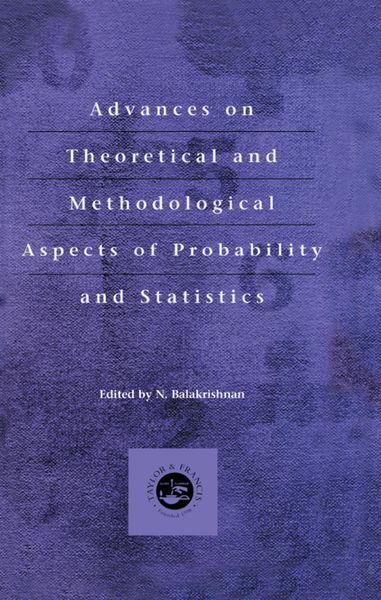 Produktbild: Advances on Theoretical and Methodological Aspects of Probability and Statistics