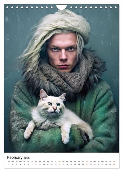Produktbild: Meow and Forever (Wall Calendar 2026 DIN A4 portrait), CALVENDO 12 Month Wall Calendar