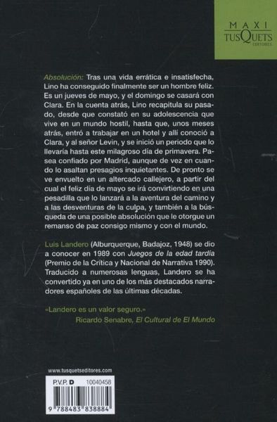 Produktbild: Absoluci&oacute;n