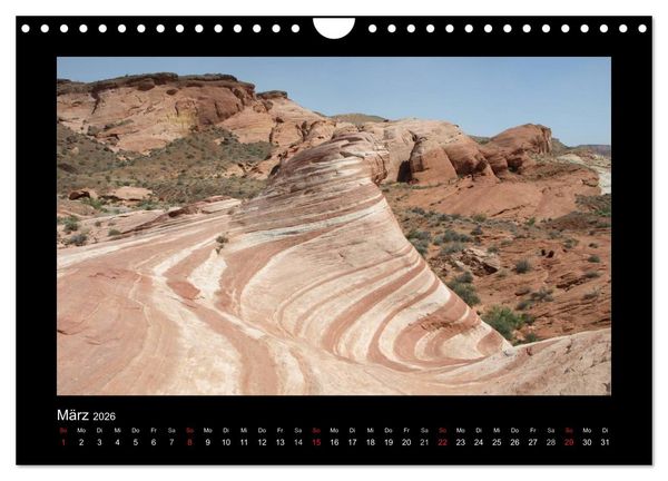 Produktbild: Amerikas wilder Westen (Wandkalender 2026 DIN A4 quer), CALVENDO Monatskalender