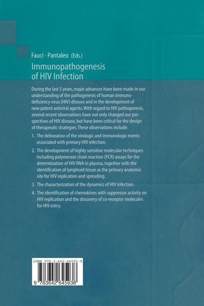 Produktbild: Immunopathogenesis of HIV Infection