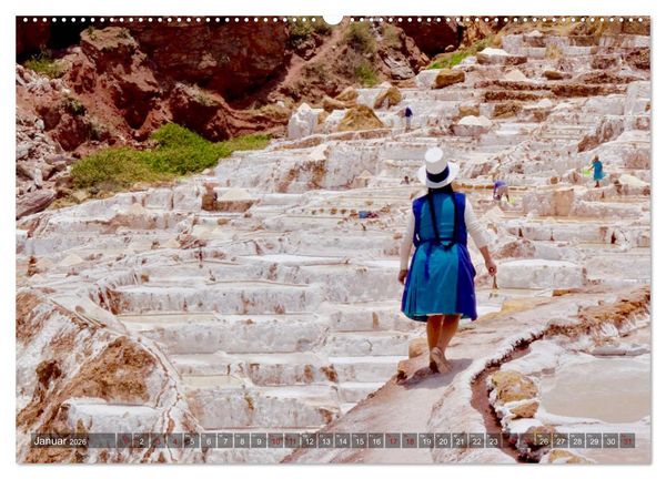 Produktbild: Peru Bolivien Chile (Wandkalender 2026 DIN A2 quer), CALVENDO Monatskalender