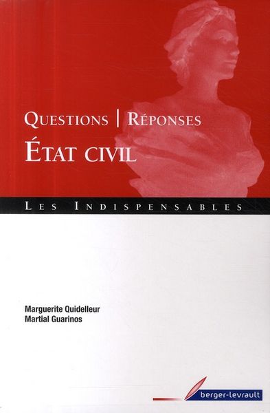Produktbild: Questions Reponses Etat Civil