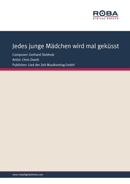 Produktbild: Jedes junge M&auml;dchen wird mal gek&uuml;sst