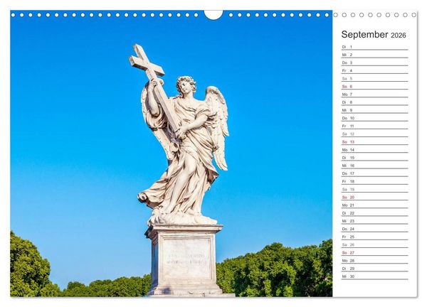 Produktbild: ROM - Ein Spaziergang durch die Geschichte (Wandkalender 2026 DIN A3 quer), CALVENDO Monatskalender