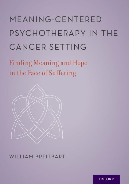 Produktbild: Meaning-Centered Psychotherapy in the Cancer Setting