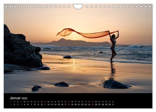 Produktbild: Landschaftsaktbilder Ibiza und Lanzarote (Wandkalender 2026 DIN A4 quer), CALVENDO Monatskalender