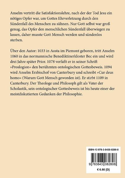 Produktbild: Warum Gott Mensch geworden