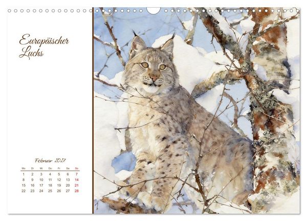 Produktbild: Tiere in Skandinaviens Wildnis (Wandkalender 2027 DIN A3 quer), CALVENDO Monatskalender