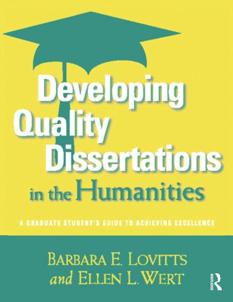Produktbild: Developing Quality Dissertations in the Humanities