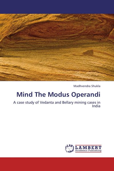 Produktbild: Mind The Modus Operandi