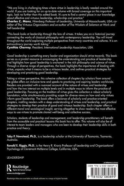 Produktbild: Leadership and Virtues