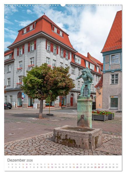 Produktbild: Die Stadt Aschersleben (hochwertiger Premium Wandkalender 2026 DIN A2 hoch), Kunstdruck in Hochglanz
