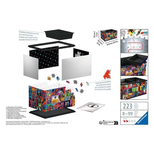 Produktbild: Ravensburger - 3D Puzzle Aufbewahrungsbox Die drei ???