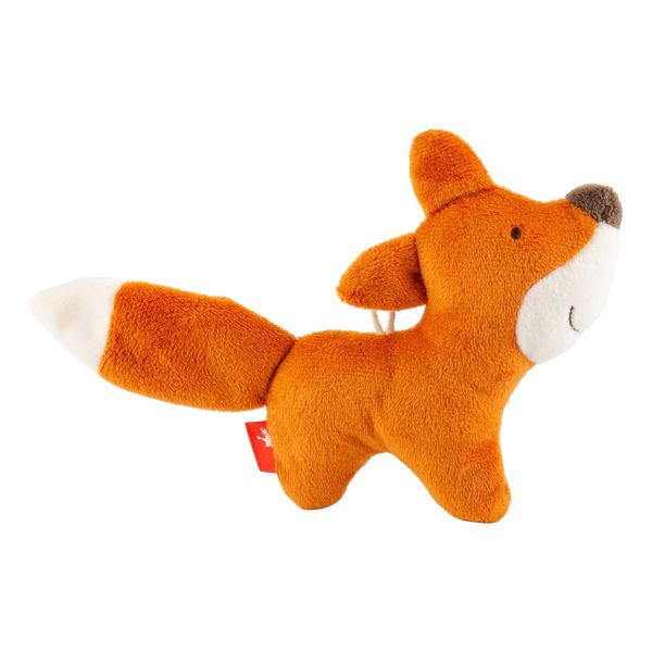 Produktbild: Sigikid 43435 - Greifling Rassel Fuchs, Red Stars, Pl&uuml;sch, ca. 12 cm