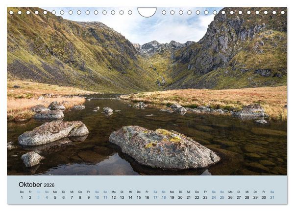 Produktbild: Naturgewalt Norwegen (Wandkalender 2026 DIN A4 quer), CALVENDO Monatskalender