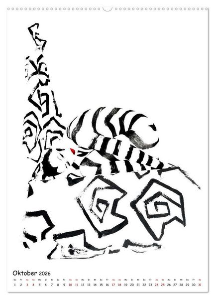 Produktbild: MEL Bodypainting von fru.ch (hochwertiger Premium Wandkalender 2026 DIN A2 hoch), Kunstdruck in Hochglanz