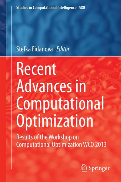 Produktbild: Recent Advances in Computational Optimization