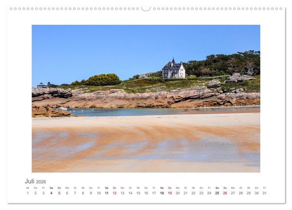 Produktbild: Bretagne - unterwegs mit Julia Hahn (hochwertiger Premium Wandkalender 2026 DIN A2 quer), Kunstdruck in Hochglanz