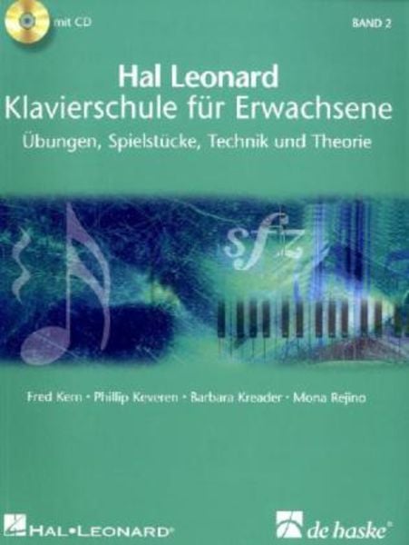 Kern, F: Hal Leonard Klavierschule für Erwachsene 2/m. 2 CDs