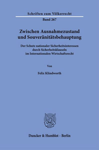 Produktbild: Zwischen Ausnahmezustand und Souver&auml;nit&auml;tsbehauptung