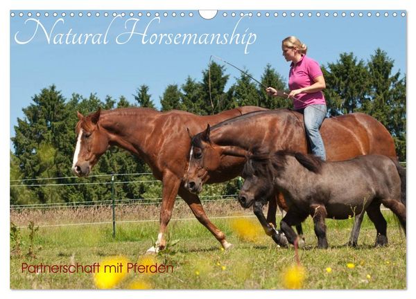 Produktbild: Natural Horsemanship - Partnerschaft mit Pferden (Wandkalender 2026 DIN A3 quer), CALVENDO Monatskalender