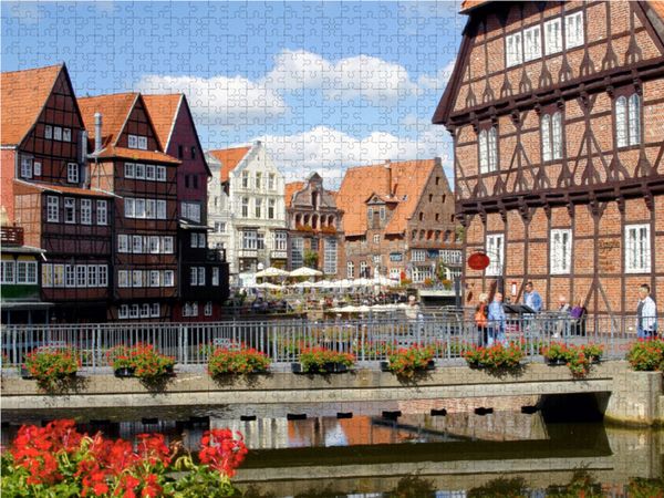 Produktbild: CALVENDO Puzzle An der Brausebr&uuml;cke 1000 Teile Lege-Gr&ouml;&szlig;e 64 x 48 cm Foto-Puzzle Bild von Lothar Reupert