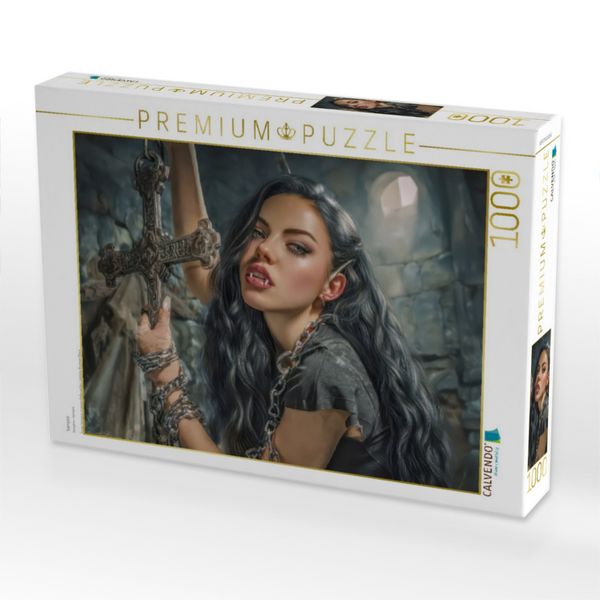Produktbild: CALVENDO Puzzle Vampire | 1000 Teile Lege-Gr&ouml;&szlig;e 64x48cm Foto-Puzzle f&uuml;r gl&uuml;ckliche Stunden