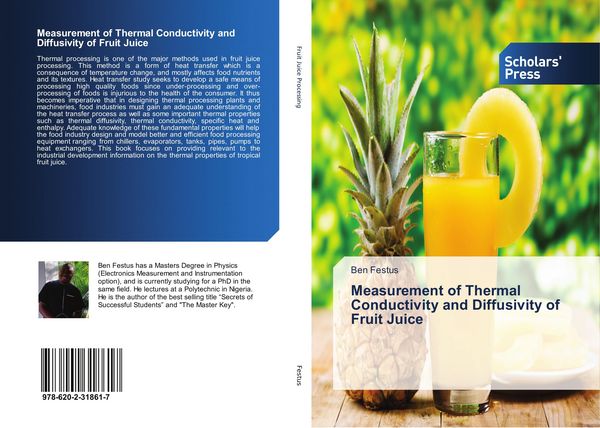 Produktbild: Measurement of Thermal Conductivity and Diffusivity of Fruit Juice