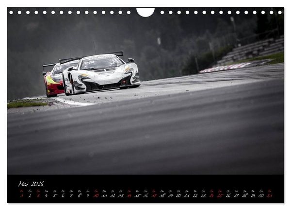 Produktbild: EMOTIONS ON THE GRID - Blancpain Endurance Series N&uuml;rburgring (Wandkalender 2026 DIN A4 quer), CALVENDO Monatskalender