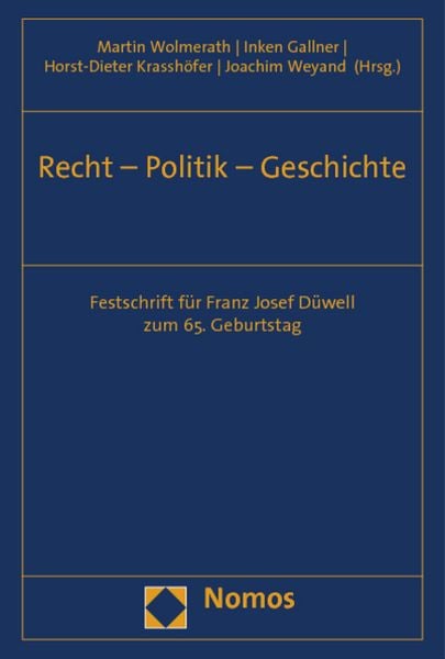 Produktbild: Recht - Politik - Geschichte