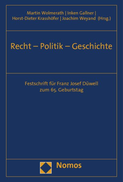 Produktbild: Recht - Politik - Geschichte