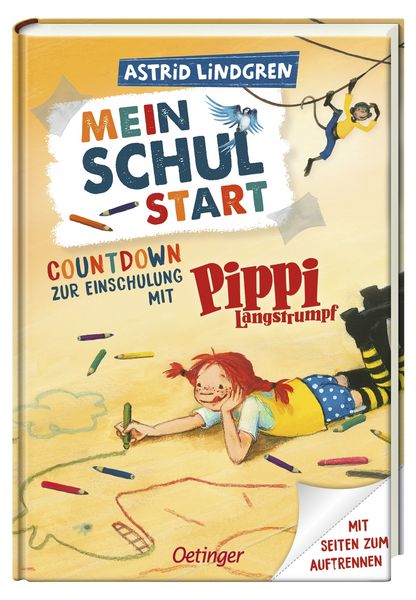 Produktbild: Mein Schulstart. Countdown zur Einschulung mit Pippi Langstrumpf
