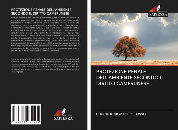 Produktbild: Protezione Penale Dell'ambiente Secondo Il Diritto Camerunese